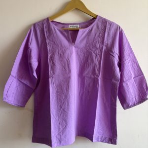 Lavender Rojana Cotton Top