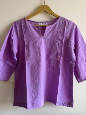 Lavender Rojana Cotton Top