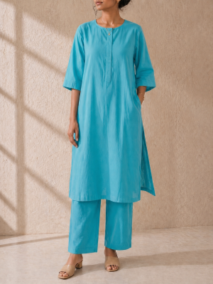 Blue Bliss Rojana Kurta Set