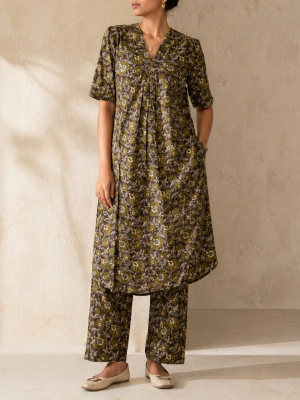 Prakriti Handblock Kurta with Matching Pant