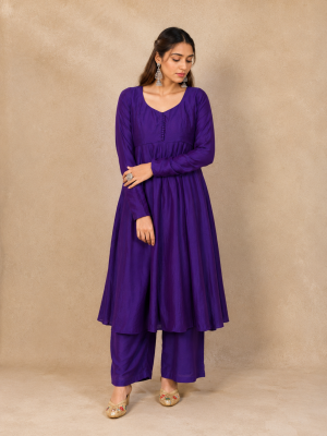 Violet Grace 16-kali Anarkali Set